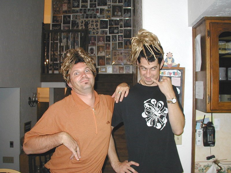 Johnny & Paul with Hairpiece Funny 8-25-01_2.jpg